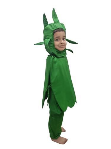 Image of BookMyCostume Capsicum Bell Pepper Shimla Mirch Vegetable Kids Fancy Dress Costume 7-8 years