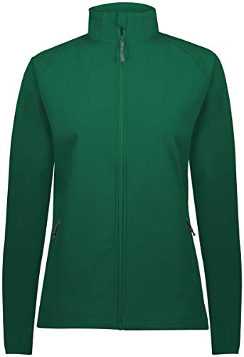 Holloway Sportswear Womens Featherlight Soft Shell Jacket XL Dark Green