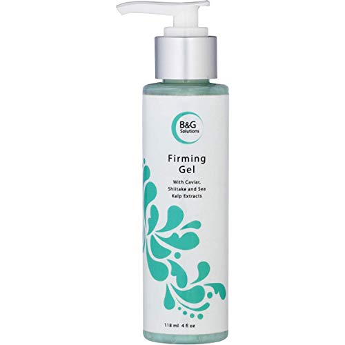 Firming Gel, Skin Tightening Firming Gel By Begamart - Firmer And Tighter Skin, Combats Accelerated Aging Of The Skin, Caviar, Shiitake and Sea Kelp Extracts. Vitamin B5, Marine Collagen, Aloe