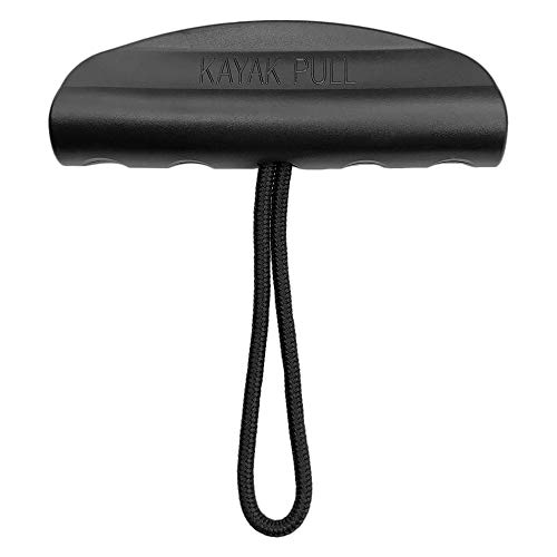Alça de transporte, Andoer 2 unidades Kayak Carry Pull Handle with Cord Pad Eyes Screws for Canoe Bo