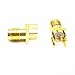 bnafes 20PCS SMA Female PCB Panel Edge Mount Plug with 4 Pins Stand Straight Connector RF Coax Coaxial Adapter