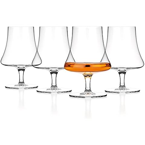 Luxbe - Bourbon Whiskey Brandy Crystal Gläser Kelch Snifter Cover