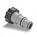 Intex Replacement Hose Adapter A w/Collar for Threaded Connection Pumps (Pair)