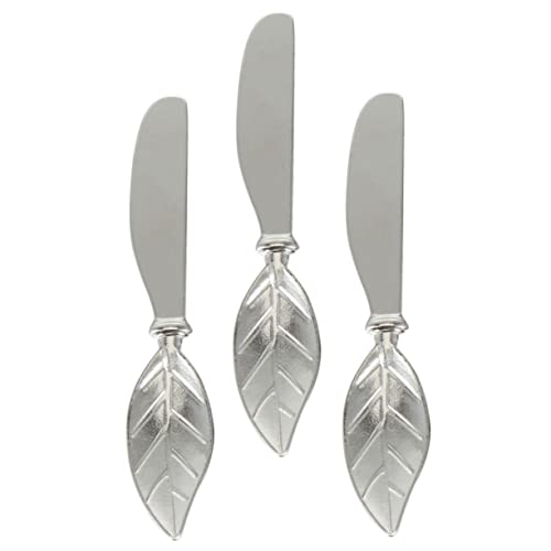 BESPORTBLE Convenient Butter Spreader 3pcs Butter Butter Butter Cutting Tool Cheese Cutter Chocolate Stirrer Cocktail Knives Condiment Spreader Pizza Knives Cheese Bread Necessity Zinc Alloy