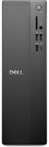 Image of Dell Slim Desktop ECS1250, Business Tower Computer, 16GB DDR5 RAM 512GB SSD, Intel Core i3-14100 (up to 4.7 GHz), Windows 11 Pro, Wired Keyboard & Mouse, Docking Station, Black
