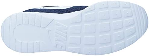 Nike Men's Tanjun Sneaker, Walking, Navy/White, 7 M US | Image 3