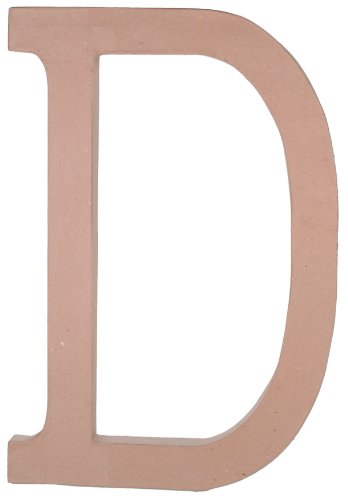 Paper Mache Letter - D - 23.5 inches