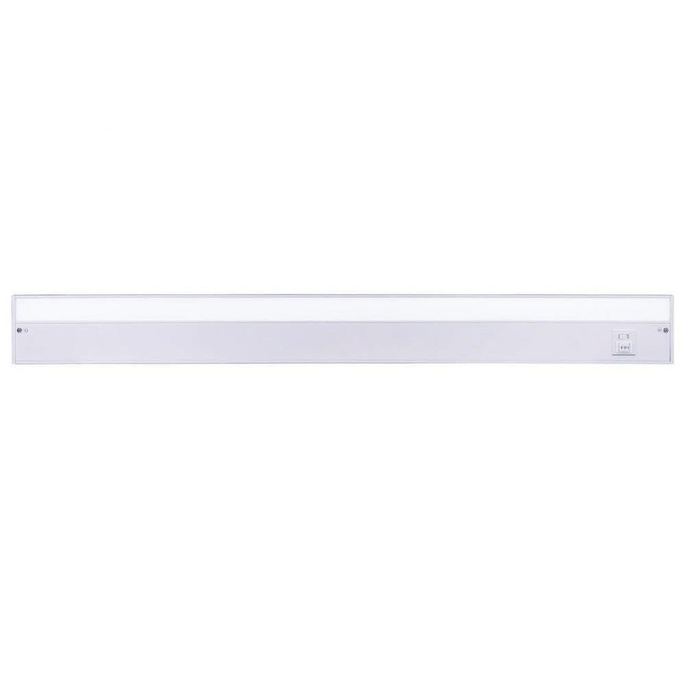 craftmade lighting cuc3036-w-led 18w 1 led under cabinet-1 inches tall and 3.63 inches wide, finish color: white