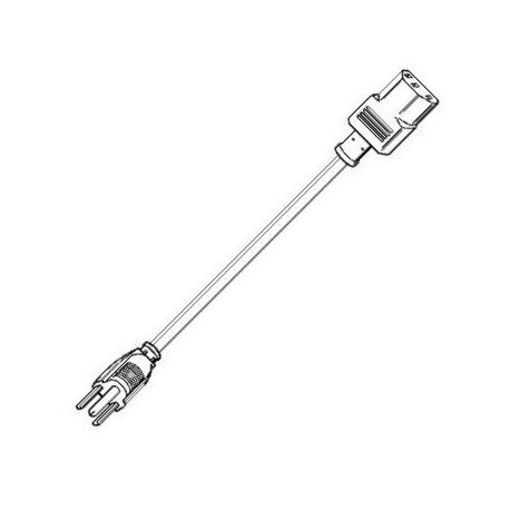 Power Cord, Detachable; 10 A; Plug; SJT; 3 m; 0.315 in. (Nom.); 1250 W; 125 V