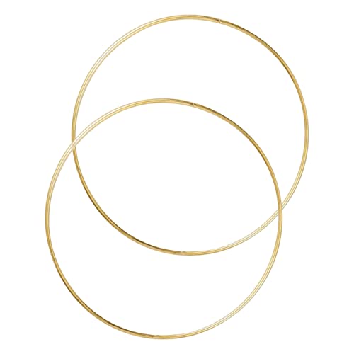 STOBAZA DIY Dreamcatcher Moon Ring Metal Wreath Frame Craft Rings Dreamcatcher Making Prop Decorative