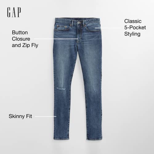 GAP Men's Skinny Fit Denim Jeans3