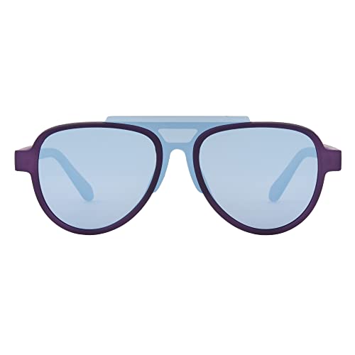 Body Glove Women's Cove Polarized Aviator Sunglasses, Purple, 127 mm3