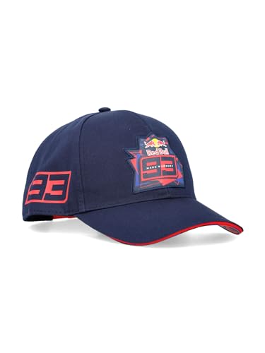 Gorra Marc Marquez RedBull Dual MM93-U acabados bordados alta resistencia gorra deportiva