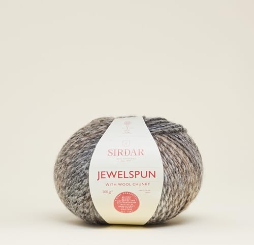 Sirdar Jewelspun Chunky with Wool, Ocean Moon, 200g, 328 yards