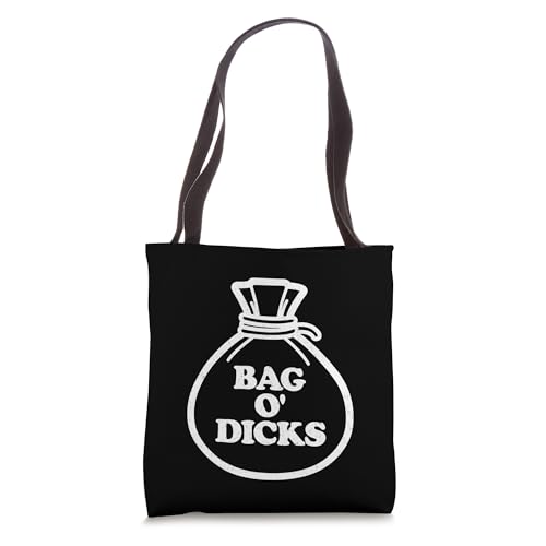 BAG O DICKS BAG OF DICKS FUN HALLOWEEN COSTUME TEE Tote Bag
