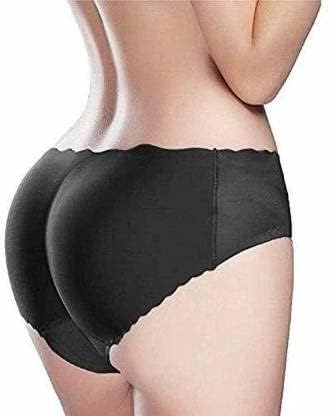Image of ELEG & STILANCE Women's Seamless Long Padded Panty Hip Pads Enhancer Shapewear Shorts Briefs Tummy Control Panties Shaper Fake Pad - S Till 2XL