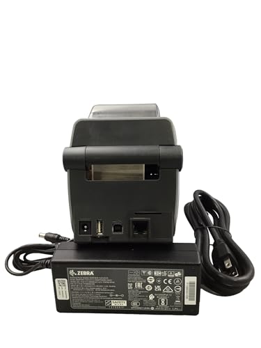 Image of ZEBRA ZD410 Direct Thermal Only Desktop Printer - Ethernet, Bluetooth, USB and USB Host Connectivity, 2 inch inch Print Width, 203 DPI, ZD41022-D01E00EZ- , Monochrome (Renewed)