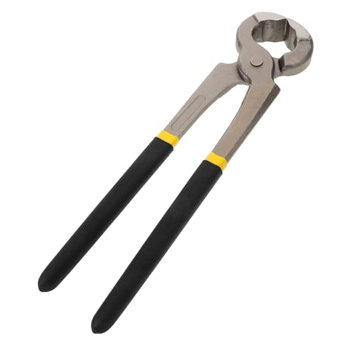 jojofuny Pince à Sabots Multifonction 30 CM en Métal Robuste pour Bovins et Chevaux Cisaille de Réparation et Lime de Fer à Cheval Outil Portatif pour...