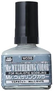 Mr. Hobby WC05 White, GSI, Mr. Weathering Color Paint (GNZ-WC05)