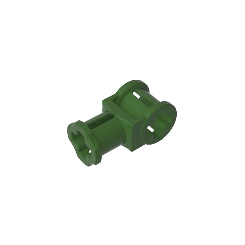Gobricks Shaft Bolt Connection Technic Axle Connector with Axle Hole 32039 42135 4107081 GDS-931 50Pieces Compatible with Lego Classic Bulk Toy MOC Color:Tarmac โ image 1