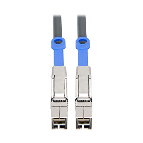 Tripp Lite Mini SAS External HD Cable, SFF-8644 to SFF-8644 Cable, 12 Gbps, 2 m. (S528-02M)