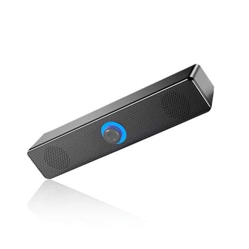 QUXVUIS Altavoz inalámbrico Compatible con Bluetooth, Subwoofer estéreo de Doble bocina, Barra de Sonido, doméstico, PC portátil de Alto Volumen, 350T