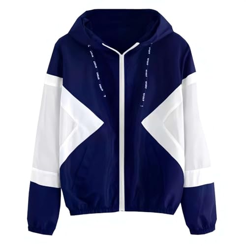 Veste coupe-vent à capuche femme vêtement sport léger Gerrit taille M