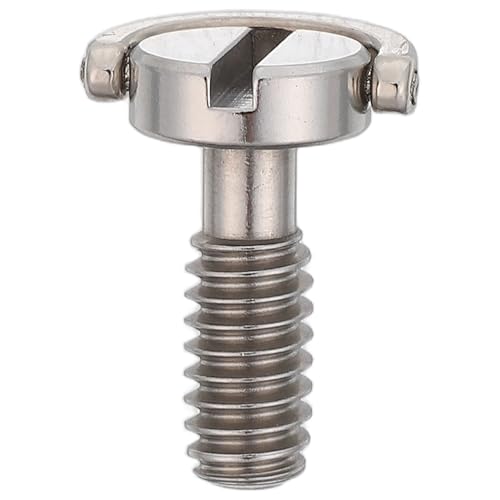 VILLCASE Vite per Treppiede Sgancio Rapido in Acciaio Inossidabile Vite di Montaggio per Fotocamera per Apparecchiature Video Hardware di Montaggio Anello