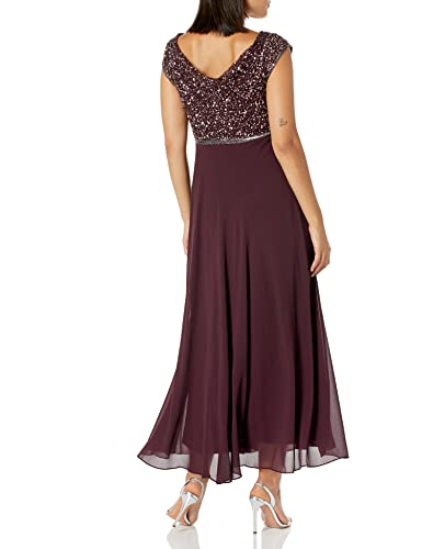 Image of J Kara Women's Beaded Empire Waist Gown