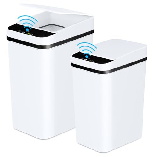 Canecas de Basura Touchless 2 Pack 12L y 18L