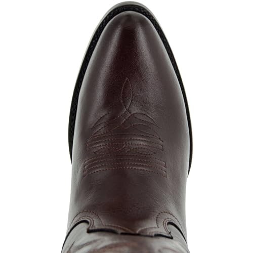 Image of Soto Boots Mens Classic Round Toe Cowboy Boots H7001