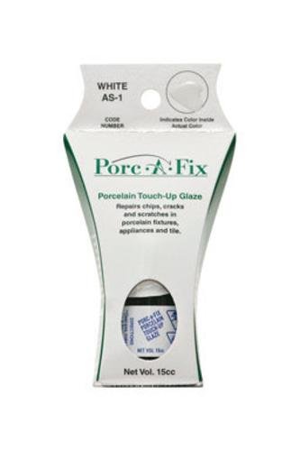 Bootz PORC-A-FIX GLAZE AS WHT by PORC-A-FIX MfrPartNo AS-1