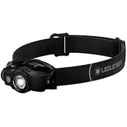 LEDヘッドライト MHシリーズ 乾電池式・充電 ハイブリッド型 アウトドア 黒 Amazon.co.jp: Ledlenser(レッドレンザー) LEDヘッドライト MH