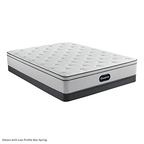 Image of Beautyrest BR800 12 inch Plush Euro Top Mattress, Queen, Mattress Only