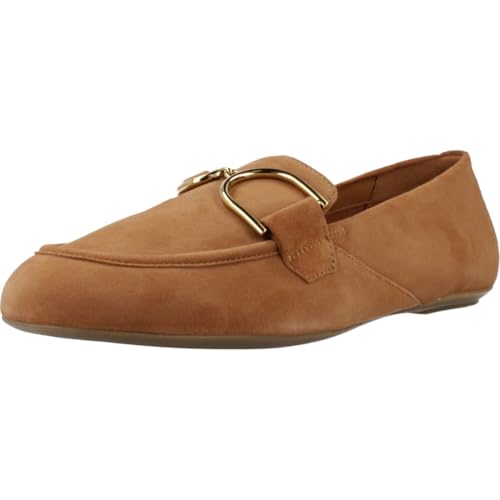 Geox Mocassim feminino, Conhaque, 40