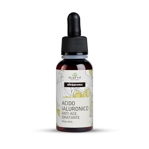 Effetto filler NATYR - Altromercato - Acido ialuronico - siero viso effetto filler - aloe vera - 30 ml