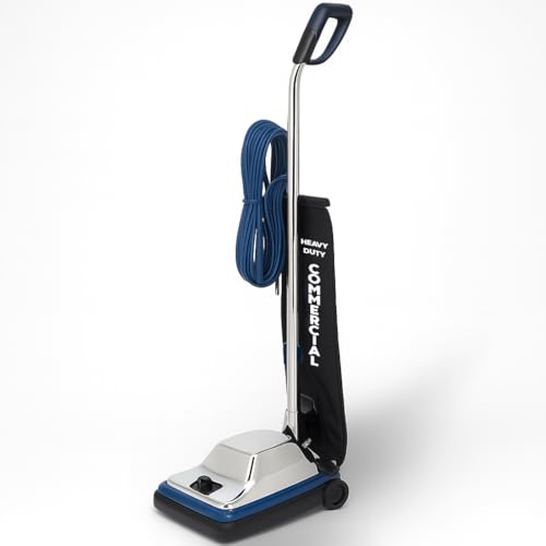 MAX MANUFACTURING 12" Commercial Vacuum Cleaner with Shake Out Bag,
