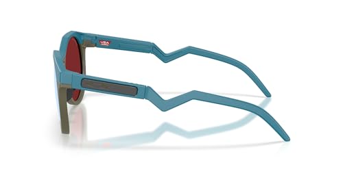 Image of Oakley Sunglasses for Men - OO9242 HSTN High-Bridge, Round Sunglasses PRIZM Lenses