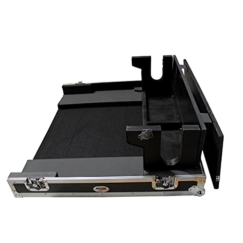 ProX XS-MIDM32DHW ATA Digital Audio Mixer Flight Case for Midas M32 Console with Doghouse compartment and Caster wheels - Thumbnail 4
