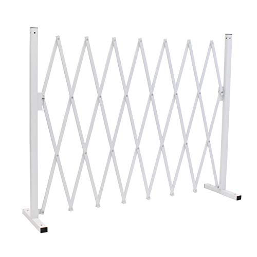 WXG1020W アルマックス 2.4m ホワイト 連結フェンス 門扉 伸縮式 アルミフェンス 間仕切り DIY ガーデニング