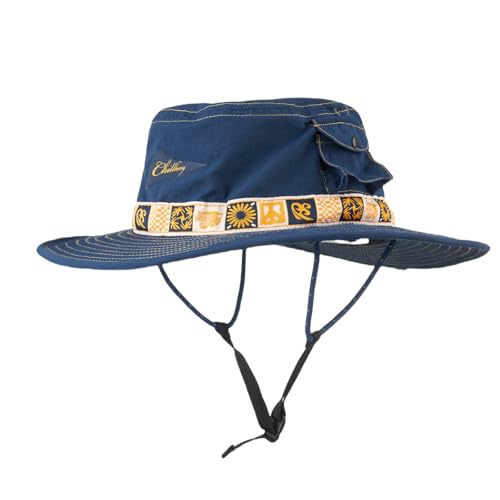 Sombrero estilo pescador color bloque para mujer miniatura 1