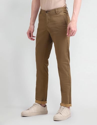 Image of Arrow Men's Mid Rise Slim Pants