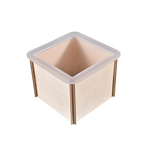 Moldes rectangulares de resina, moldes de silicona, moldes de resina epoxi para proyectos de adornos
