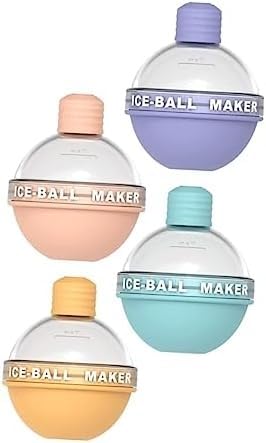 Kit Portátil de Moldes de Silicona para Esferas de Hielo 2.5" miniatura 1