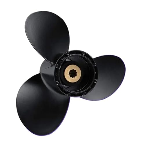 8HP 9.9HP 15HP 20HP 船外機プロペラ 9 1/4X9 ボートモーター アルミ合金ネジ 船舶 船舶エンジン 3ブレード 10スプライン 簡単で交換出来ます
