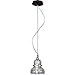 Troy Lighting F6052 Menlo Park - One Light Mini Pendant, Deep Bronze Finish with Historic Pressed Clear Glass