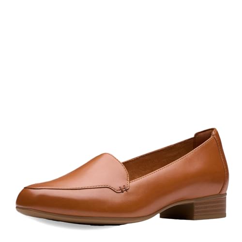Chaussures confortables en cuir Clarks femme Krystine Lily 7.5 UK Wide pour pieds larges