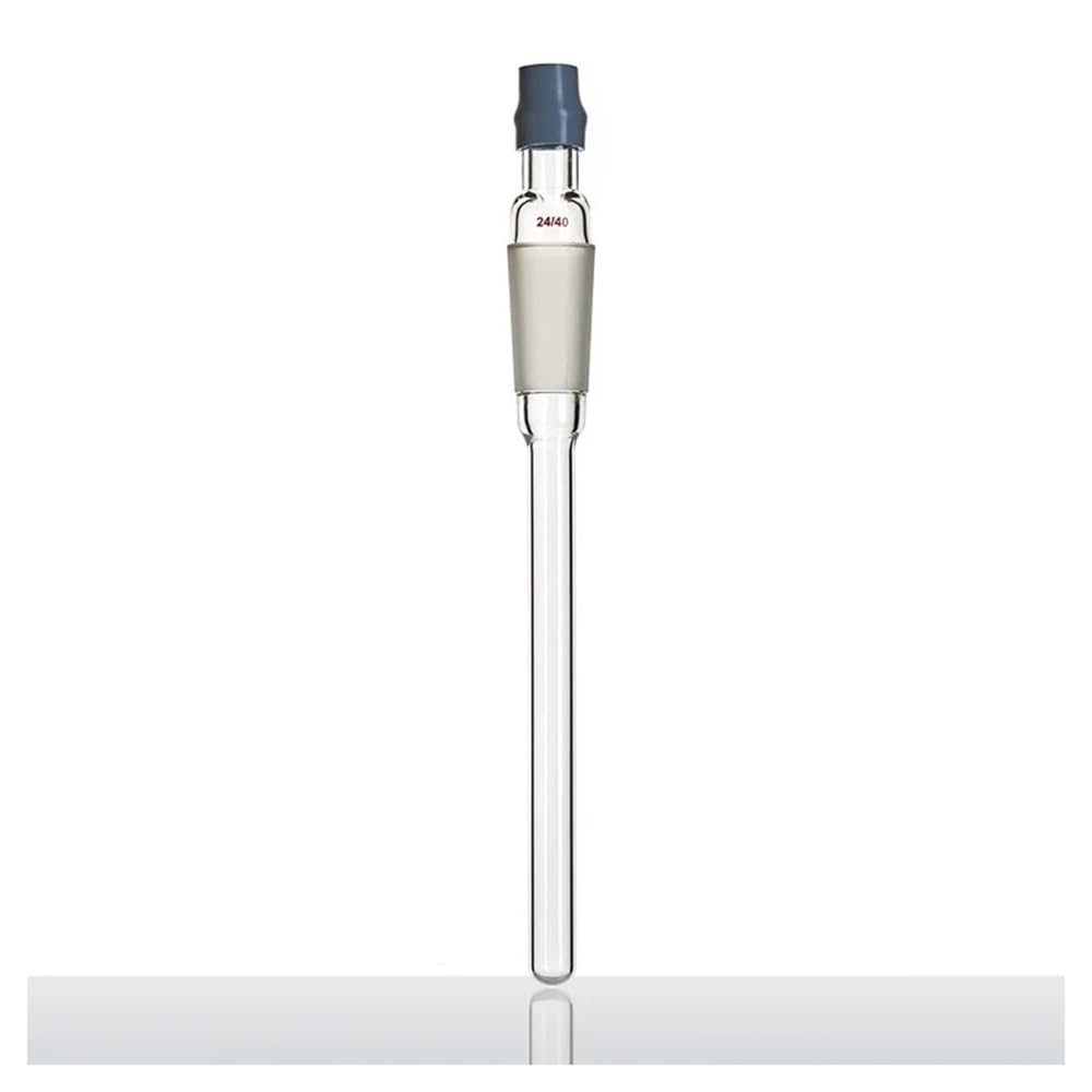 Attrezzature e forniture di laboratorio Pozzetto termometrico con giunto in gomma 24/40 for l'interfaccia laterale del pallone in vetro borosilicato T1724