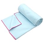 Eunzel Hot Yoga Towel Non-Slip Yoga Mat Towel Ultra-Absorbent Microfiber Towel for Hot Yoga, Pilates，Bikram and Workout 26.5"x 72" - Image 2