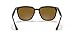 Ray-Ban RB4362 Square Sunglasses, Havana/Polarized Brown, 55 mm